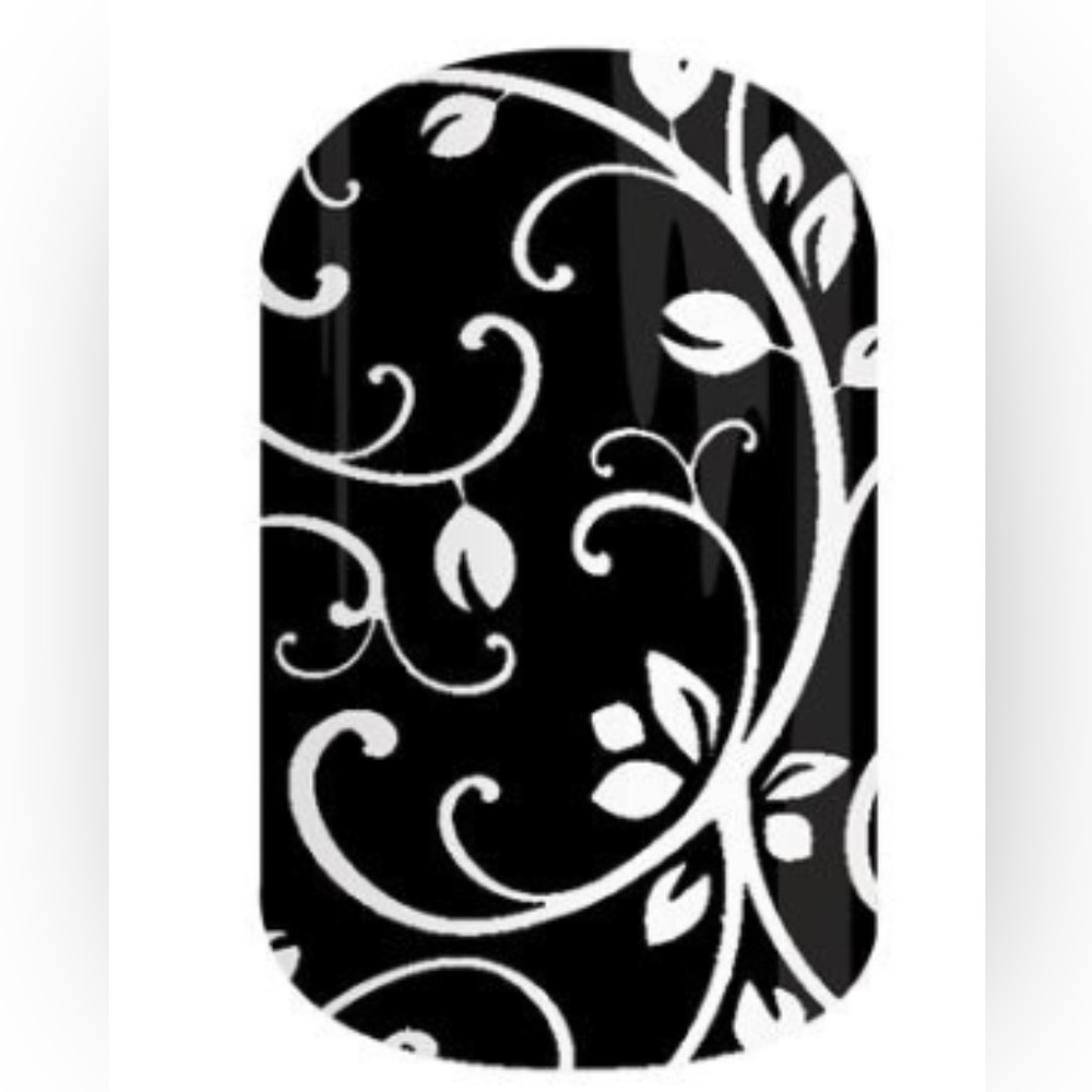 Jamberry “Black Floral”